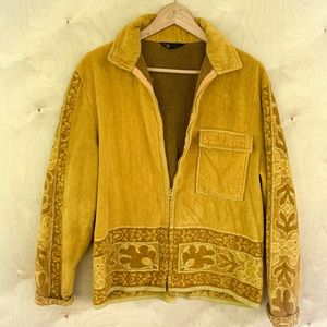 Terry Cloth Yellow Jacket